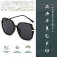 thumbnail image 4 of Gafas de sol decorativas con tendencia de personalidad, gafas de sol de moda poligonales, hechas de TR, TAC, 4 of 5