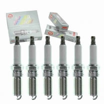 6 pc NGK 5476 Laser Iridium Spark Plugs for 12620540 41-108 4513 4718 9300 9723 ITV16TT PTV16TT Ignition Wire Secondary Fits select: 2010-2017 CHEVROLET EQUINOX, 2010-2017 GMC TERRAIN