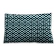 thumbnail image 1 of Ahgly Company Patterned Indoor Rectangular Blue Lagoon Blue Lumbar Throw Pillow, 13 inch by 19 inch, 1 of 5