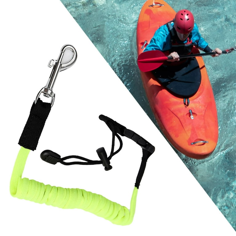 Surfing Kayak Leash Safety Leash Elastic Kayak Paddle Rope