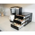 thumbnail image 3 of Nifty Solutions 3-Tier Coffee Pod Drawer – Compatible with K-Cups, 54 Pod Capacity, Black, 3 of 8