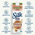 thumbnail image 5 of Silk Zero Sugar Dairy Free, Gluten Free, Vanilla Cinnamon Oat Creamer, 32 fl oz Carton, 5 of 15