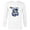 White, variant on Disney Mickey Mouse #28 Game Time Football Catch Sports - Long Sleeve T-Shirt for Men - Customized-White