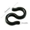 thumbnail image 5 of Black S-Hook Clip Hook Shifts Cable Brake Gear Cable Housing Fixing Holder Guide, 5 of 10