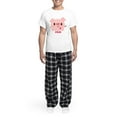 thumbnail image 5 of CafePress - Kawaii I Love Pigs Men's Light Pajamas - Men's Light Loose Fit Cotton Pajama Set, 5 of 7