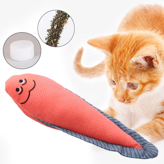 Peces de Peluche Baoblaze Juguetes de Imitación suaves para gatos estilo B