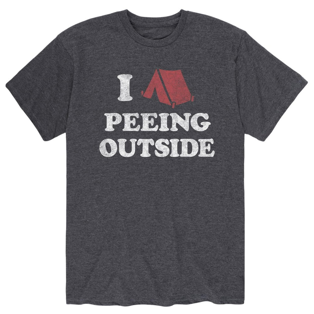 i pee outside shirt