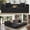 Black, variant on BELHOME 5-in-1 Convertible Sofa Bed, 78.8" Sleeper Sofa Boneless Couch with Side Pockets, Folding Floor Sofa Compression Sofa for Living Rooms No Assembly Required