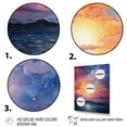 thumbnail image 3 of Designart "Infinite Horizons Colorful Sky Photo I" Nautical & Beach Floater Framed Canvas Wall Art, 3 of 7