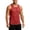 Red, variant on Men Lightweight Tennis Ball Tank Top Casual Loose Sports Sleeveless Round-Neck Tank T Shirts Solid Color Mesh Comfort Breathable Running Shirts Orange S