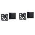thumbnail image 3 of uds 20W 6 pulgadas Kit Solar Extractor de aire Mini ventilador Panel Solar ventilador accionado para perro pollo Hous, 3 of 5