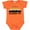 Orange, variant on Inktastic Madison Wisconsin Skyline Retro Sunset Boys or Girls Baby Bodysuit