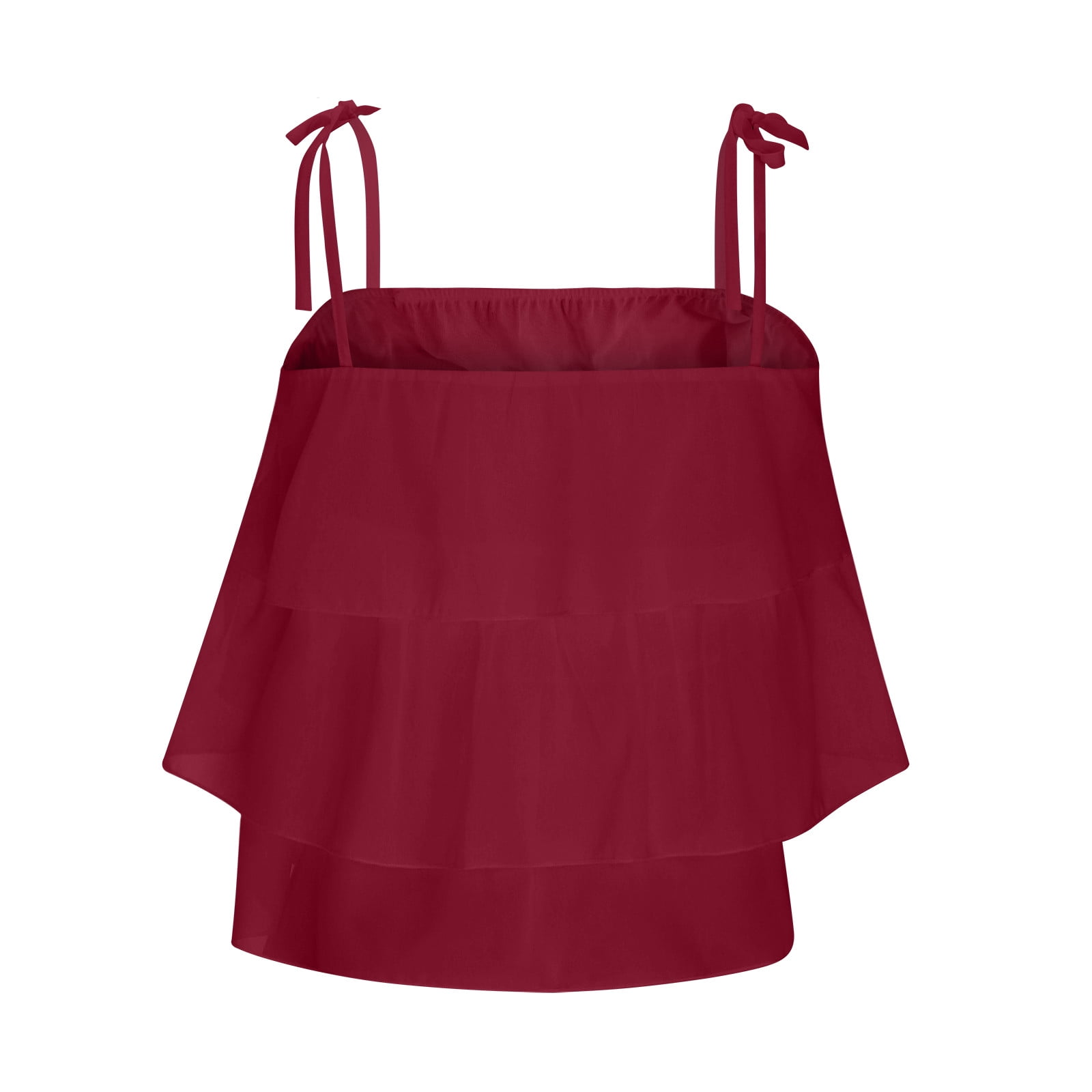 Xysaqa 2023 Women's Summer Spaghetti Strap Cami Tank Tops Xysaqa 2023 Women's Summer Spaghetti Strap Cami Tank Tops
