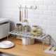 thumbnail image 4 of 2X Estantes Organizadores de Estantes de Mostrador Expandibles de Cocina Baño Blanco, 4 of 5