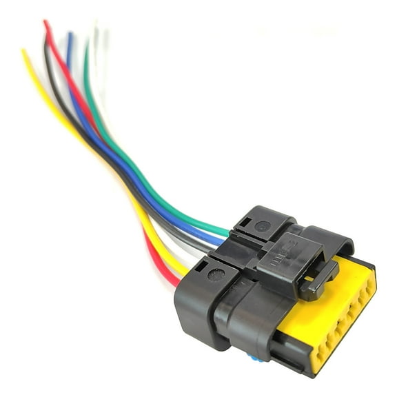 Applicable to 6-Pin Tail Light Lamp Connector for Nissan Versa Clio