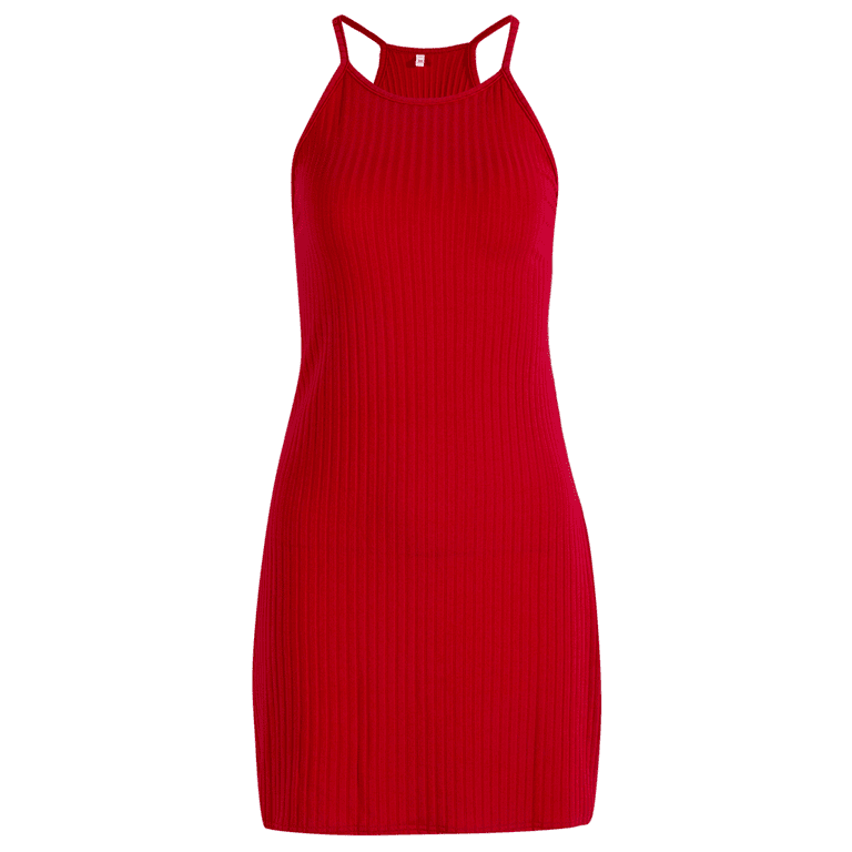 Women's bandage bodycon sleeveless evening party cocktail club short top mini dress