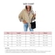 thumbnail image 5 of Camisa con hombros caídos para mujer,Blusa a cuadros Blusa con solapa y hombros caídos para mujer Blusa a cuadros para mujer Tecnología de vanguardia, 5 of 6