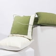 thumbnail image 5 of Funda de almohada suave para sofá de casa verde hierba de lujo moderno, 5 of 5