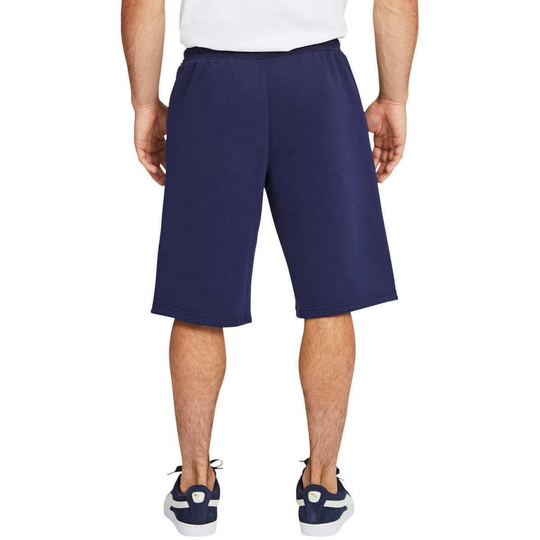 niet Danser verschil PUMA Mens Fleece Shorts ( Blue, Large) - Walmart.com