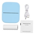thumbnail image 4 of Thermal Printer,With Android Ios Notes Journal Receipt Sticker Inkless Compatible Pocket Printer 80mm Thermal Printer 300dpi Picture Notes Journal Printer 80mm Bt Receipt Paper Printer Eryue, 4 of 6