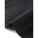 thumbnail image 5 of Camisetas casuales de verano para mujer con cuello cuadrado y volantes de manga corta XL negras, 5 of 6