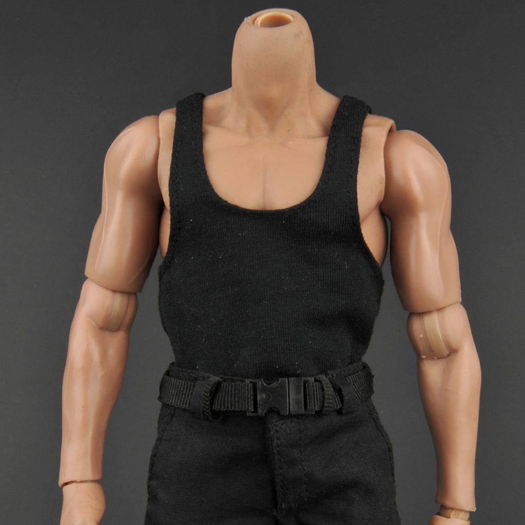 Military Figures 1/12 Scale Fashion MIni Mens Vest Tank Top Sleeveless  Sportswear Shirt Jeans Trousers Clothes Set For 6 Inches Action Figure  231009 From Nan08, $8.56