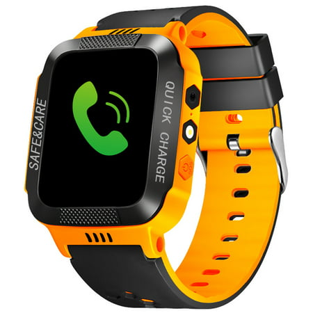 Gps Watch For Kids, Smart Watch Phone Gps Tracker With Anti LostSOS Call Location Finder GPS LBS Real Tracking On APP Support Android (Best Offline Gps App)