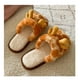 thumbnail image 5 of Pantuflas de algodón con diseño de jirafa, para invierno, para interior y exterior, para mujer, tallas 38-39, 5 of 5