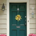 thumbnail image 2 of Mnhhatv Summer & Spring Flower Wreath - Colorful Outdoor Party Decoration, Welcome Sign for Front Door, Wedding or Holiday Decor, Lifelike Appearance, Durable, Suitable for Indoor & Outdoor Use, 2 of 9