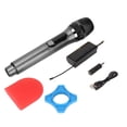 thumbnail image 2 of Microphone, Easy to Connect, Efficient Pickup, Plug and Play, Stable Signal, Suitable for 6.35mm/3.5mm Interface Equipment, LED Screen, 50m  Range, 2 of 7