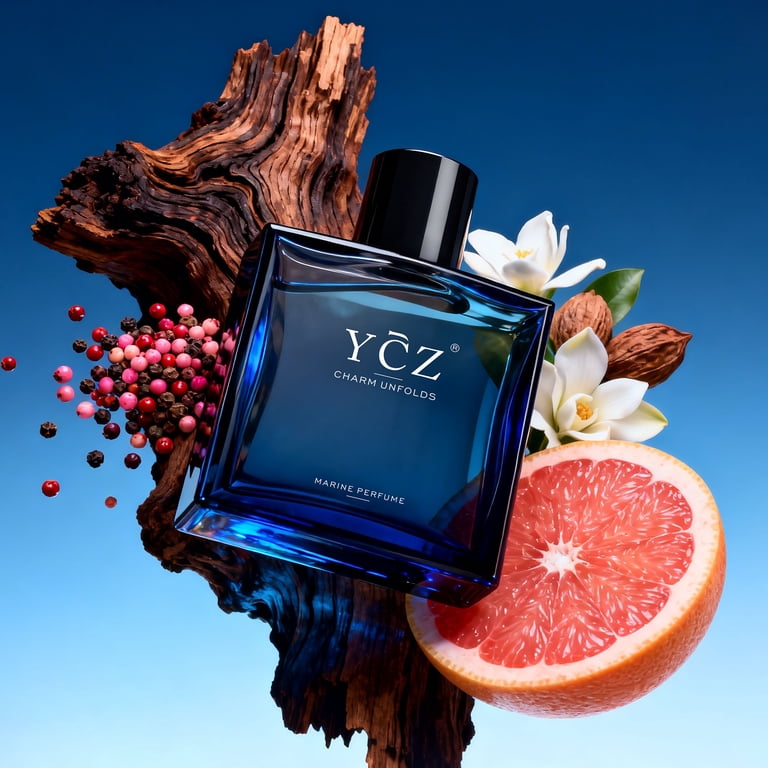Ycz Charm Unfolds Marine Perfume for Men, 1.7 oz, Eau de Parfum