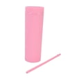 thumbnail image 2 of Vasos De Plástico, Tazas De Paja De Forma Cilíndrica Para Acampar Para La Playa, 2 of 7