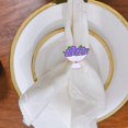 thumbnail image 2 of Uanit Napkin Button Napkin Ring Beautiful Decorative Alloy Buckle Table Decoration, 2 of 6