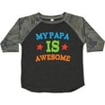 thumbnail image 3 of Inktastic My Papa is Awesome Boys or Girls Toddler T-Shirt, 3 of 5