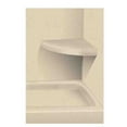 Transolid 14" x 14" Solid Surface WallMount Corner Shower Seat