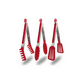 thumbnail image 1 of Set De Pinzas De Cocina De Silicona De Acero Inoxidable, 1 of 5