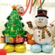 thumbnail image 5 of Globo inflable de aluminio 4D de Papá Noel de pie con forma de árbol de Navidad y muñeco de nieve para fiestas navideñas, suministros para decoración del hogar, 5 of 5