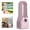 Pink,Without Humidifier, variant on Bladeless Fan Usb Desk Fan Small Quiet Table Fans with 6 Speeds, Color Changing Night Light And Mist Humidifier for Home Office Bedroom(E)