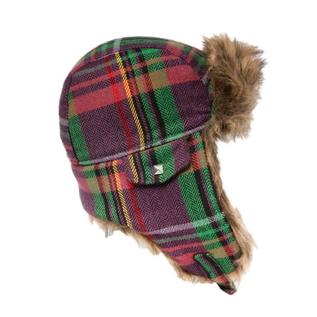 Capelli Print - Capelli New York Winter Hat Womens Faux Fur Trapper Hat Warm Winter Hats For Women With Ear Flaps