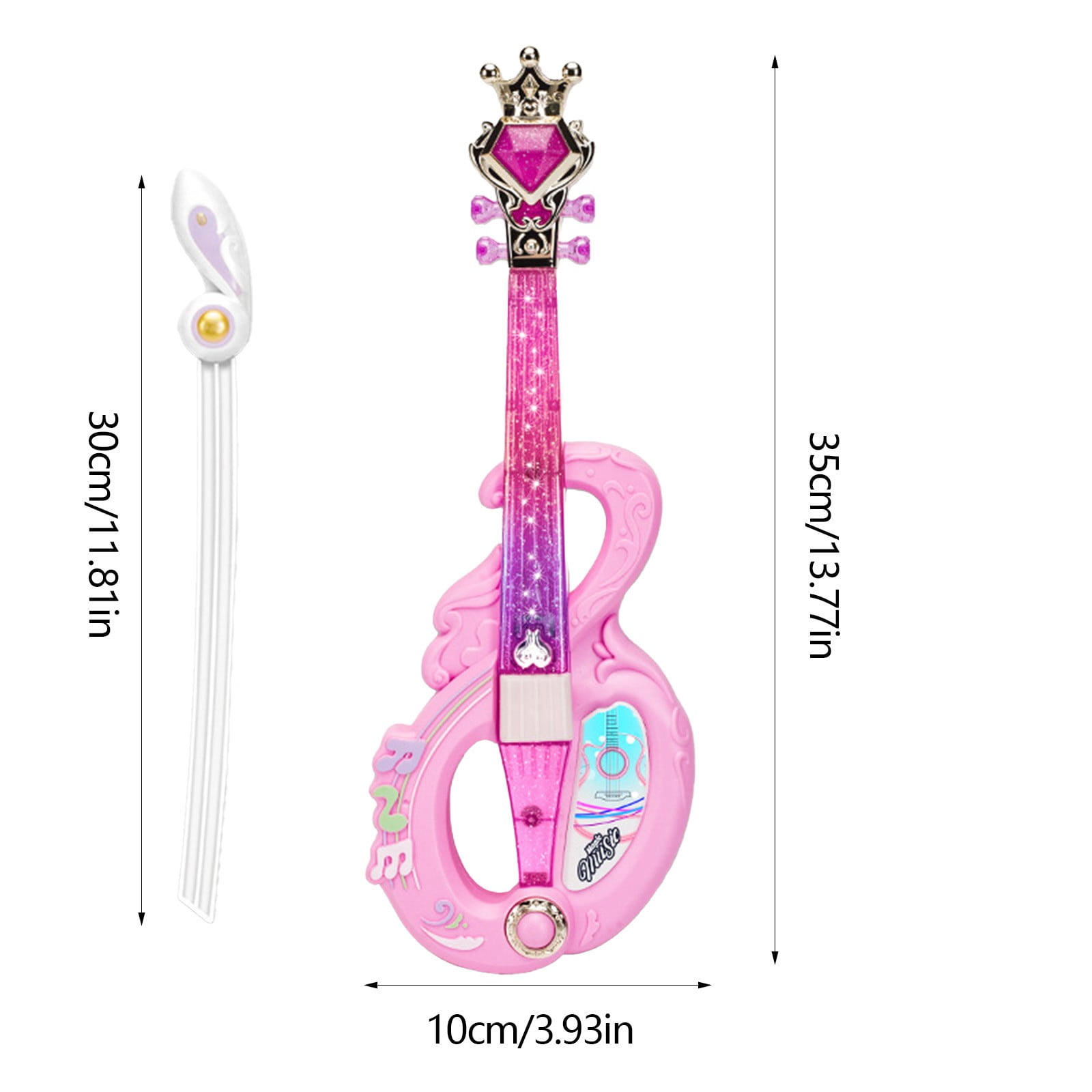 Lekihaqq 2 Packs LED Light Up Electric Violin Full Size 4/4 with Case Bow Rosin Shoulder Rest Portable Beginner Violin Kit for Music Practice Performance Stage Show