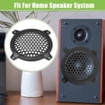 thumbnail image 3 of Unique Bargains 4 Pcs 4' Car Speaker Grills Cover Mesh 4 Inch Audio Subwoofer Protector with Screws ABS Black, 3 of 8
