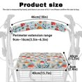 thumbnail image 6 of HELLHERO Mushrooms Walker Seat Covers Stain Proof for The Elderly Removable Walker Covers for Seniors Adult, 6 of 7