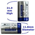 thumbnail image 4 of BlueDot Trading Pile au Lithium 2CR1/3N, Lot de 4, 4 of 4