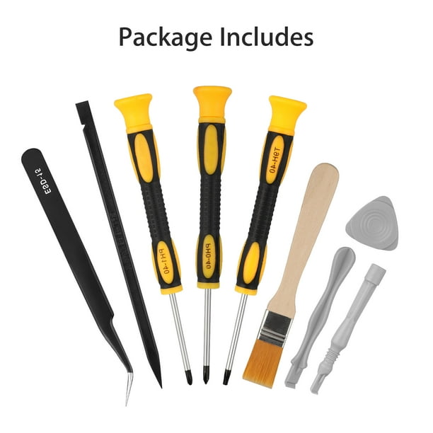 Kit d'outils de réparation de nettoyage pour PS4, jeu de tournevis