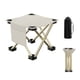 thumbnail image 5 of Taburete plegable portátil, silla de camping de 13", capacidad de 360 libras, apertura/cierre de 1 segundo, asiento de tela transpirable liviano de 1.5 libras, marco de aluminio de 4 patas, bolsa de, 5 of 7