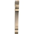 thumbnail image 2 of Ekena Millwork 3 1/2"W x 26"D x 34"H Olympic Slat Smooth Bracket, Douglas Fir, 2 of 4