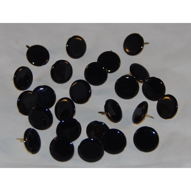 The Paper Studio Perles Rondes Jumbo pour Scrapbooking en Vrac 25 Pcs - Noir