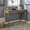 Multi-color, variant on Caffoz Home Office Modern Writing Desk with Drawer and USB Hub Smoked Oak