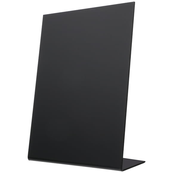 1pc Creative Tabletop Chalkboard Mensaje de escritura Memo Blackboard (Negro)