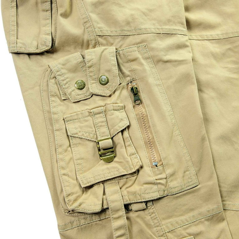 DDAPJ pyju Men's Ripstop Cargo Pants Military Tactical Pants